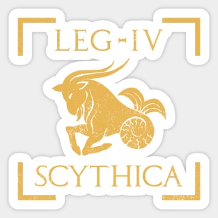 Legio IV Scythica Capricornus Emblem Roman Legion Sticker